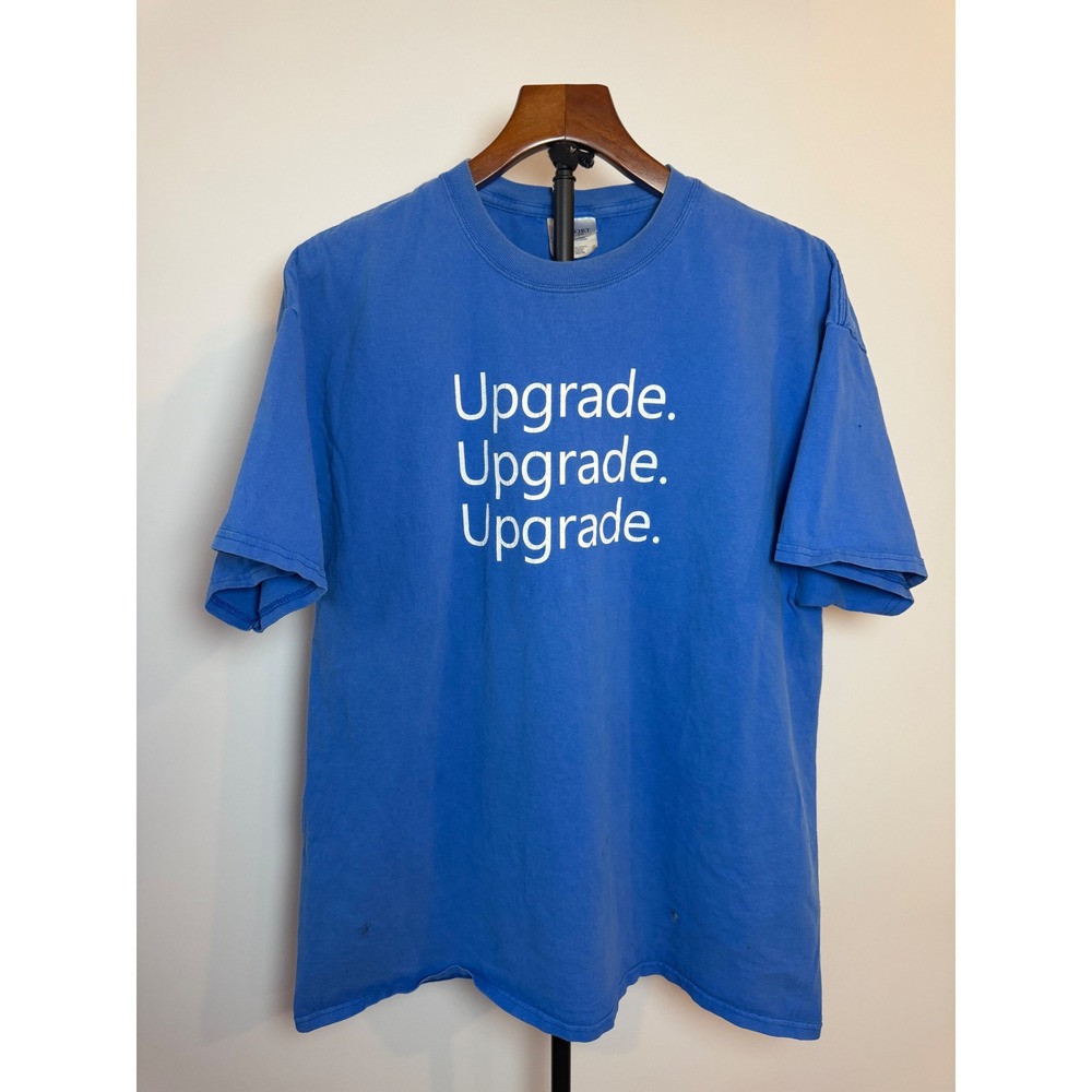 Microsoft Office 365 Upgrade T-Shirt Mens XL Blue Port and Company Cotton Tee